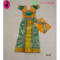 Bharathanatyam Skirt Type Costume